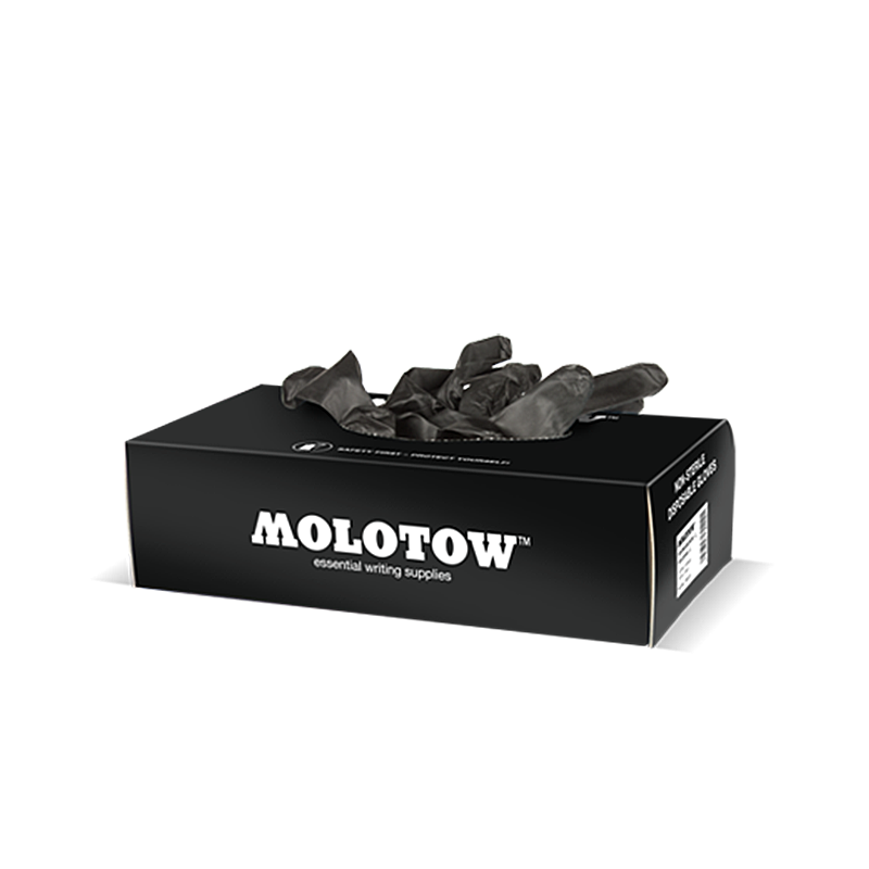 MOLOTOW™ Nitrilové rukavice 100ks/box