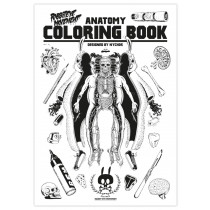 NYCHOS Anatomy Coloring Book Colouring Book