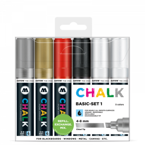Sada fixiek Chalk  Basic Set 1 (4-8 mm)