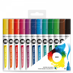 Aqua Color Brush Basic Set 1