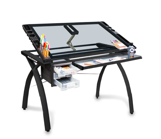 Písací stôl Futura Craft Station "MOLOTOW™ Edition"