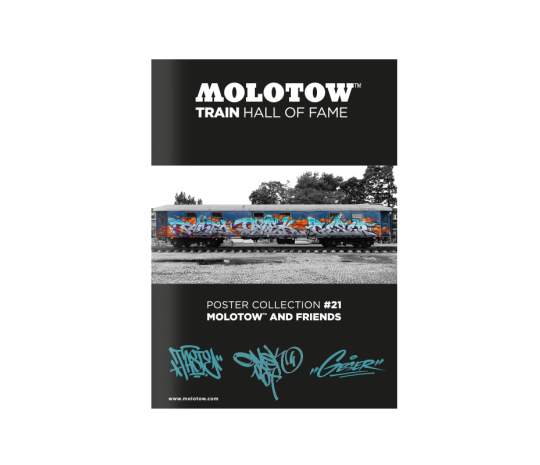 MOLOTOW™ TRAIN Poster #21 “TASTE OMSK GESER”