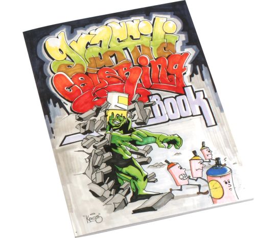 Graffiti Coloring Book