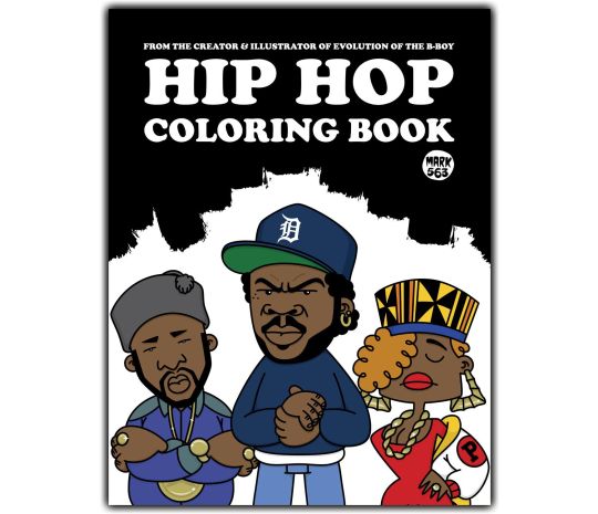 Hip Hop Coloring Book 